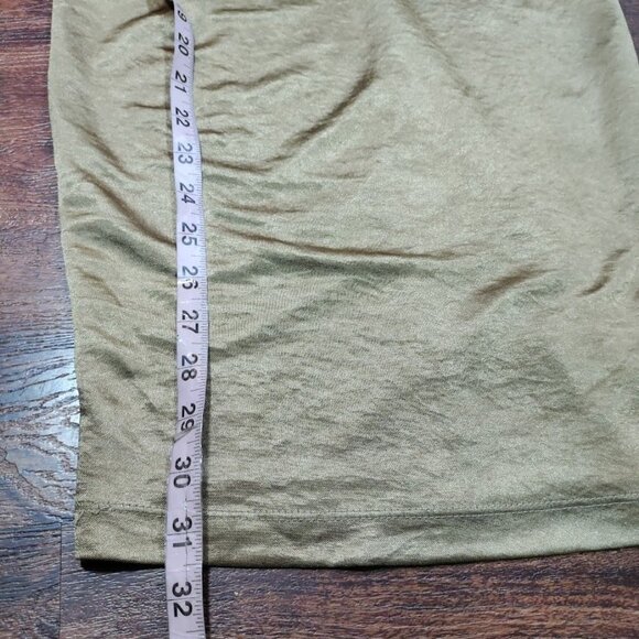 Mystic Los Angeles Sophisticated Glam Off-Shoulder Gold Bodycon Dress Small - Picture 7 of 8